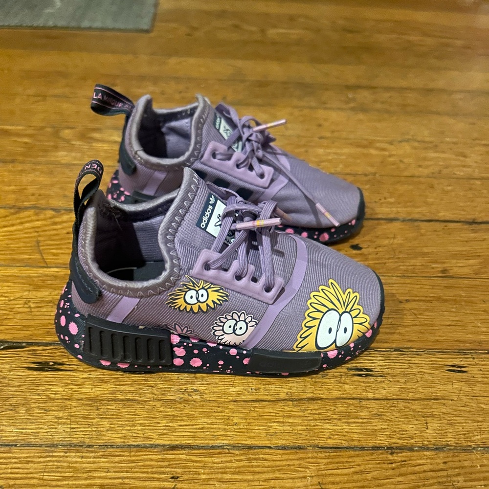 AUTHENTIC ADIDAS NMD_R1 x KEVIN LYONS TODDLER SHOES 'MONSTER' US 8C